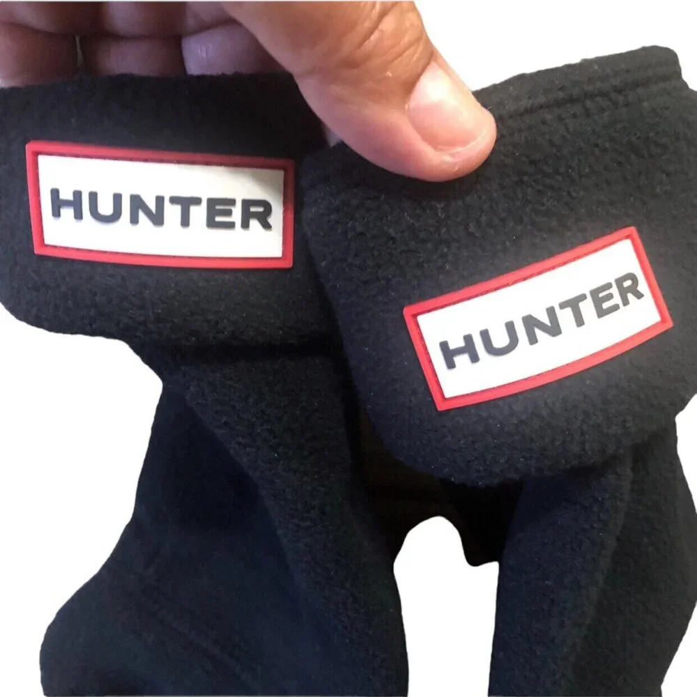 Hunter Kids Boot Socks Black